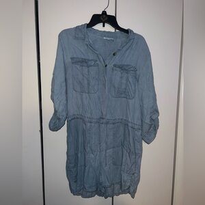 Chambray romper